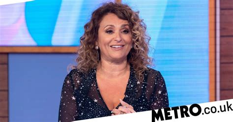 nadia nude|Nadia Sawalha goes completely naked for skinny dip